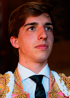 Julio Norte, retrato de su ficha oficial de Las Ventas